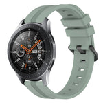 Cinturino in silicone a strisce concave da 22 mm, For Samsung Galaxy Watch3 45mm, For Samsung Galaxy Watch 46mm