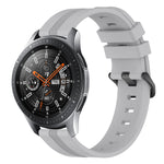 Cinturino in silicone a strisce concave da 22 mm, For Samsung Galaxy Watch3 45mm, For Samsung Galaxy Watch 46mm