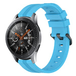 Cinturino in silicone a strisce concave da 22 mm, For Samsung Galaxy Watch3 45mm, For Samsung Galaxy Watch 46mm