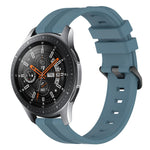 Cinturino in silicone a strisce concave da 22 mm, For Samsung Galaxy Watch3 45mm, For Samsung Galaxy Watch 46mm