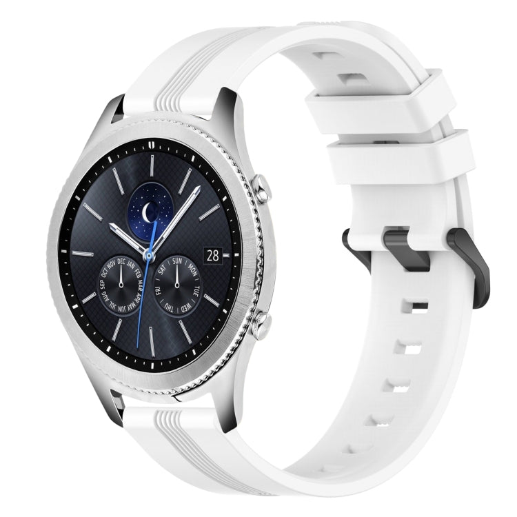 Cinturino in silicone 22 mm per Samsung Gear S3