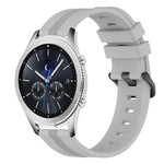 Cinturino in silicone a strisce concave da 22 mm, For Samsung Gear S3 Classic, For Samsung Gear S3 Frontier