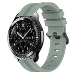 Cinturino in silicone a strisce concave da 22 mm, For Samsung Gear S3 Classic, For Samsung Gear S3 Frontier