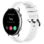 Cinturino in silicone a strisce concave da 22 mm, For Amazfit GTR 2, For Amazfit 3
