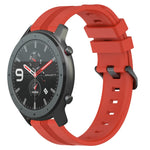 Cinturino in silicone a strisce concave da 22 mm, For Amazfit GTR 47mm