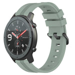 Cinturino in silicone a strisce concave da 22 mm, For Amazfit GTR 47mm