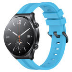 Cinturino in silicone a strisce concave da 22 mm, For Xiaomi MI Watch S1, For Xiaomi MI Watch S1 Pro