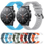 Cinturino in silicone a strisce concave da 22 mm, For Xiaomi MI Watch S1, For Xiaomi MI Watch S1 Pro