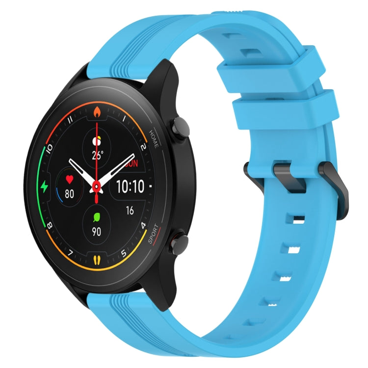 Cinturino in silicone a strisce concave da 22 mm, For Xiaomi MI Watch S1, For Xiaomi MI Watch S1 Pro