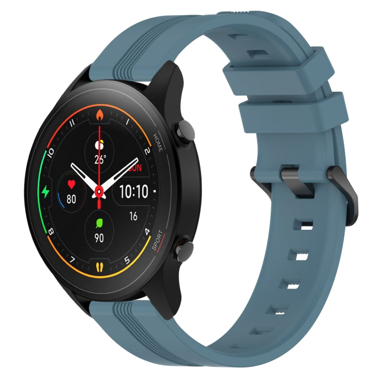 Cinturino in silicone a strisce concave da 22 mm, For Xiaomi MI Watch S1, For Xiaomi MI Watch S1 Pro