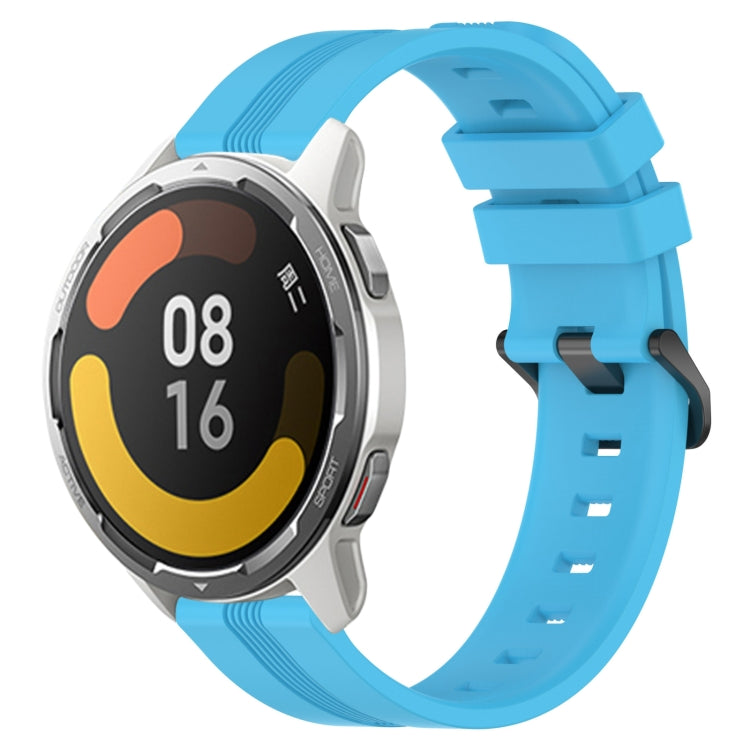 Cinturino in silicone a strisce concave da 22 mm, For Xiaomi MI Watch Color 2, For Xiaomi MI Watch Sport