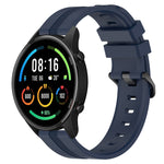 Cinturino in silicone a strisce concave da 22 mm, For Xiaomi MI Watch Color, For Xiaomi Watch S1 Active