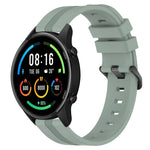 Cinturino in silicone a strisce concave da 22 mm, For Xiaomi MI Watch Color, For Xiaomi Watch S1 Active