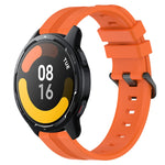 Cinturino in silicone a strisce concave da 22 mm, For Xiaomi MI Watch Color, For Xiaomi Watch S1 Active