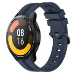 Cinturino in silicone a strisce concave da 22 mm, For Xiaomi MI Watch Color, For Xiaomi Watch S1 Active