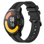 Cinturino in silicone a strisce concave da 22 mm, For Xiaomi MI Watch Color, For Xiaomi Watch S1 Active