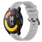 Cinturino in silicone a strisce concave da 22 mm, For Xiaomi MI Watch Color, For Xiaomi Watch S1 Active