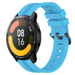 Cinturino in silicone a strisce concave da 22 mm, For Xiaomi MI Watch Color, For Xiaomi Watch S1 Active