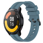 Cinturino in silicone a strisce concave da 22 mm, For Xiaomi MI Watch Color, For Xiaomi Watch S1 Active