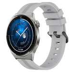 Cinturino in silicone a strisce concave da 22 mm, For Huawei Watch GT3 Pro 46mm, For Huawei Watch Buds