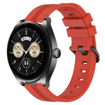 Cinturino in silicone a strisce concave da 22 mm, For Huawei Watch GT3 Pro 46mm, For Huawei Watch Buds