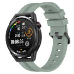 Cinturino in silicone a strisce concave da 22 mm, For Huawei Watch GT Runner, For Huawei Watch 3