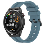 Cinturino in silicone a strisce concave da 22 mm, For Huawei Watch GT Runner, For Huawei Watch 3