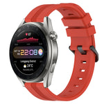 Cinturino in silicone a strisce concave da 22 mm, For Huawei Watch GT Runner, For Huawei Watch 3