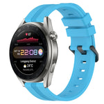 Cinturino in silicone a strisce concave da 22 mm, For Huawei Watch GT Runner, For Huawei Watch 3