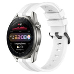 Cinturino in silicone a strisce concave da 22 mm, For Huawei Watch 3 Pro, For Huawei GT2 Pro