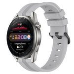Cinturino in silicone a strisce concave da 22 mm, For Huawei Watch 3 Pro, For Huawei GT2 Pro