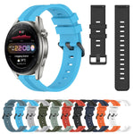 Cinturino in silicone a strisce concave da 22 mm, For Huawei Watch 3 Pro, For Huawei GT2 Pro