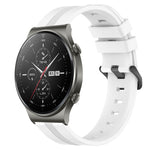Cinturino in silicone a strisce concave da 22 mm, For Huawei Watch 3 Pro, For Huawei GT2 Pro