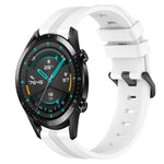 Cinturino in silicone a strisce concave da 22 mm, For Huawei Watch GT 2E, For Huawei GT2 46mm
