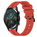 Cinturino in silicone a strisce concave da 22 mm, For Huawei Watch GT 2E, For Huawei GT2 46mm