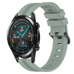 Cinturino in silicone a strisce concave da 22 mm, For Huawei Watch GT 2E, For Huawei GT2 46mm