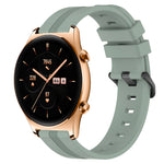Cinturino in silicone a strisce concave da 22 mm, For Honor Watch GS 3, For Honor Watch GS Pro