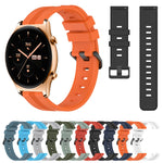 Cinturino in silicone a strisce concave da 22 mm, For Honor Watch GS 3, For Honor Watch GS Pro