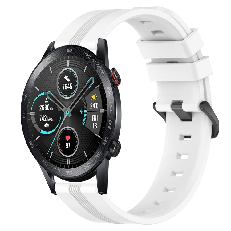 Cinturino in silicone 22 mm per Honor Magic Watch 2 46mm