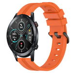 Cinturino in silicone a strisce concave da 22 mm, For Honor Magic Watch 2 46mm, For Honor Watch Dream