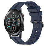 Cinturino in silicone a strisce concave da 22 mm, For Honor Magic Watch 2 46mm, For Honor Watch Dream