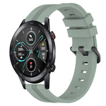 Cinturino in silicone a strisce concave da 22 mm, For Honor Magic Watch 2 46mm, For Honor Watch Dream