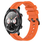 Cinturino in silicone a strisce concave da 22 mm, For Honor Magic Watch 2 46mm, For Honor Watch Dream