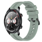 Cinturino in silicone a strisce concave da 22 mm, For Honor Magic Watch 2 46mm, For Honor Watch Dream
