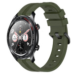Cinturino in silicone a strisce concave da 22 mm, For Honor Magic Watch 2 46mm, For Honor Watch Dream