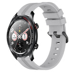 Cinturino in silicone a strisce concave da 22 mm, For Honor Magic Watch 2 46mm, For Honor Watch Dream