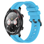 Cinturino in silicone a strisce concave da 22 mm, For Honor Magic Watch 2 46mm, For Honor Watch Dream