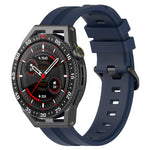 Cinturino in silicone a strisce concave da 22 mm, For Huawei Watch GT3 SE