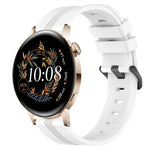 Cinturino in silicone a strisce concave da 20 mm, For Huawei Watch GT3 Pro 43mm, For Huawei Watch GT3 42mm