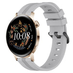 Cinturino in silicone a strisce concave da 20 mm, For Huawei Watch GT3 Pro 43mm, For Huawei Watch GT3 42mm